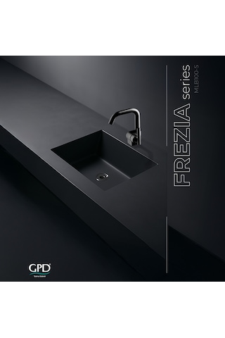 Gpd Frezia MLB100-S Lavabo Bataryası Siyah