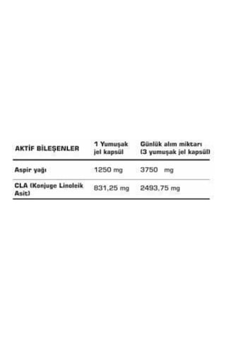 SSN Sports Style Nutrition Cla Refuel 1250 Mg 100 Yumuşak Kapsül