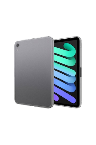 Apple Uyumlu iPad Mini 6 Nesil Kılıf Tablet Hibrit Silikon Case Kapak A2567 A2568 A2569