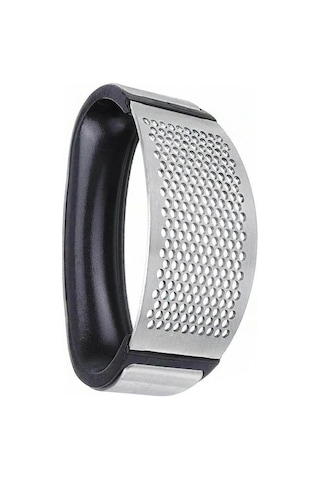 Mithra Life Ergonomik Tutma Saplı Çelik Sarımsak Ezici Mıt1118 Siyah