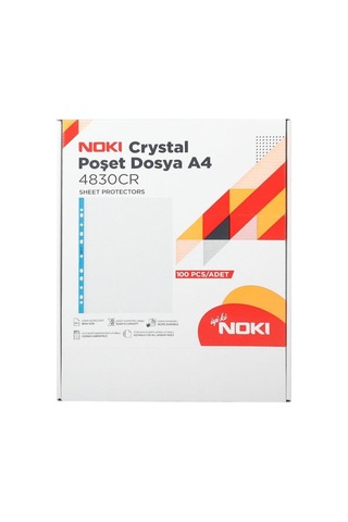 Lexroo 4830cr Cristal Poşet Dosya, 100 Adet