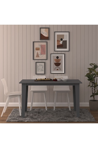 Yemek Masası Ym-01 Antrasit Antrasit