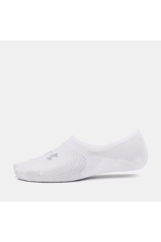 Under Armour Breathe Lite Ultra Low 3 Pack Kadın Beyaz Çorap