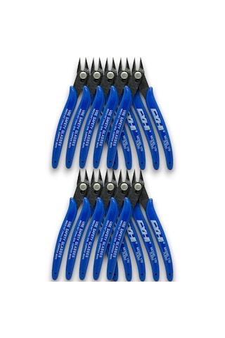 10 Adet - Model 170 Mini Yan Keski Elektronikçi Tip Hassas Ve Dip Kesimler