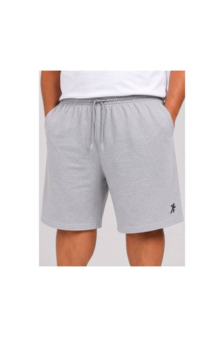 H&c Coolboy Erkek Büyük Beden Battal Şort Fermuarlı Cepli Esnek Günlük Spor Şort 2xl-6xl Gri