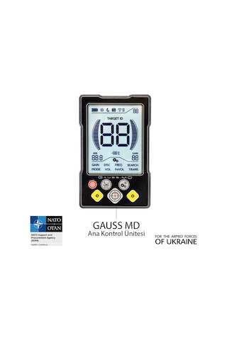 Gauss Md Dedektör Tıger 33x25,5cm Başlık + Kulaklık