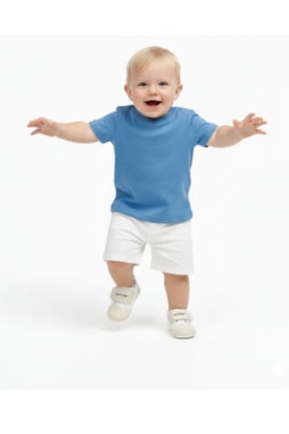 Sema Baby İlk Adım Ayakkabısı Krem Kalın Cırtlı 17-18-19 Numara Krem Beyaz