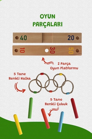 Halka Atma Oyunu - Eğlenceli Ve Eğitici Aile Oyunu