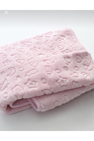 Golden Pelüş Bebek Battaniyesi Pembe