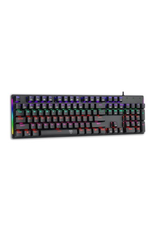 T-Dagger NAXOS T-TGK310 Rainbow RGB Mechanical Gaming Klavye