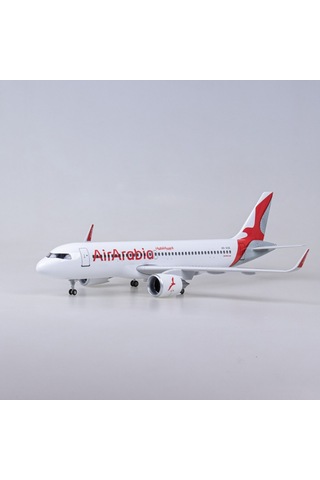 Air Arabia A320 Yolcu Uçağı Model Uçak 1/80 Ölçek 47cm