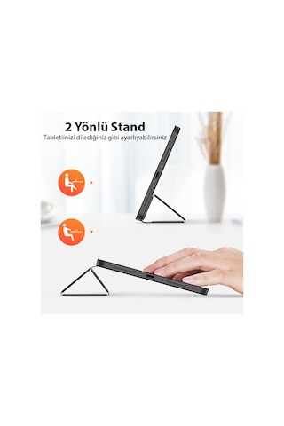 Dux Ducis Apple Uyumlu iPad 10.2 2022 Kılıf Domo Series Kalem Bölmeli Mıknatı