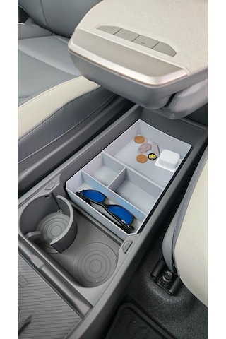 Kia Ev3 Süet Kaplı Orta Konsol Düzenleyici
