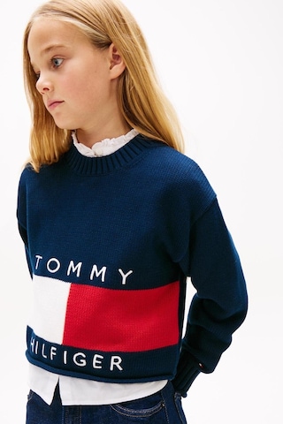 Tommy Hilfiger Kız Çocuk Triko Kg0kg08922 Lacivert