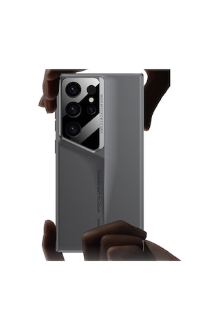 Galaxy Uyumlu S23 Ultra Kılıf Ultra İnce Kamera Korumalı Sert Rubber Procase Kılıf