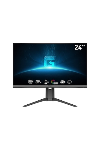 Msi G24C6P E2 23.6" 1 MS 180 Hz Full HD Curve 1500r VA Gaming Monitör