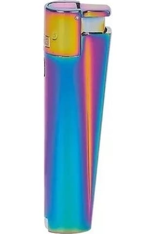 Clipper Özel Kutusunda Rüzgardan Etkilenmez Jet Alev Metal Çakmak - Icy