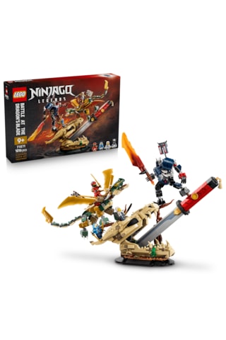 LEGO® NINJAGO® Ejderha Kılıcı Savaşı 71871 - 9 Yaş ve Üzeri Çocuklar için 4 Minifigür İçeren Oyuncak Yapım Seti (1016 Parça)