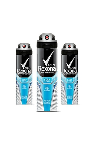 Rexona Men Xtra Cool 48H Erkek Sprey Deodorant 3 x 150 ML