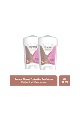 Rexona Kadın Confidence Stick Deodorant 2 x 45 ML