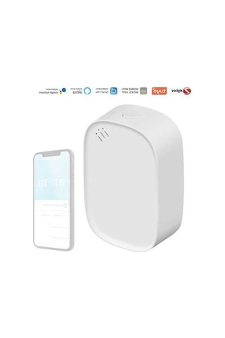 Fortunelane Zigbee Akıllı Ev Sıcaklık Ve Nem Sensörü - Uzaktan Kontrol, Mobil Uygulama Veri Takibi, Ev Otomasyonu Entegre Edilebi