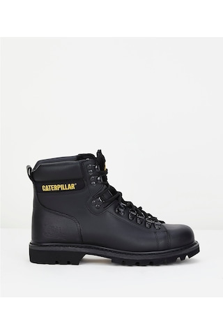 Caterpillar Alaska Black Siyah Deri Erkek Bot