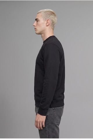 Defacto Boxy Fıt Bisiklet Yaka Baskılı Sweatshirt X8282az26aubk81 Siyah-bk81