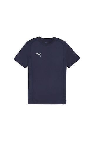Puma Teamfınal Casuals Tee Puma Navy-puma Sil Lacivert Erkek T-shirt