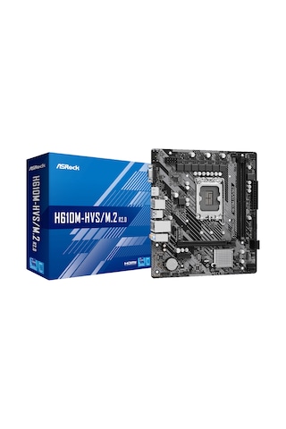 Asrock H610M-HVS/M.2 R2.0 Intel H610 3200 MHz DDR4 Soket 1700 mATX Anakart