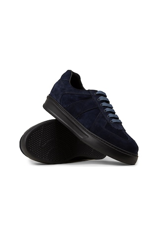 Deery Erkek Süet Lacivert Sneaker Ayakkabı - 02017mlcvp01 Lacivert