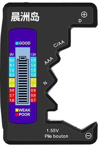 Pil Ölçüm Cihazı Doğrudur Ve Led'in Taşınması Kolaydır. 1 Adet