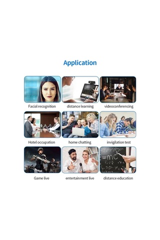 Dancemonkey Otوماتik Odaklı Halka Işıklı Mини Kamera, Canlı Yayın Ve Video Konferans İçin, Farklı Renkler, Küçük Boy, Herkes İçin