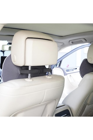 Viscofoam Araç Içi Visco Boyun Destek Ve Bel Destek Yastığı Gri Visco Yastık