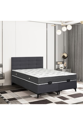 Country Çift Kişilik Baza Comfort Yatak Basic Başlık 3'lü Set Konuma Özel Teslimat 160 x 200 CM