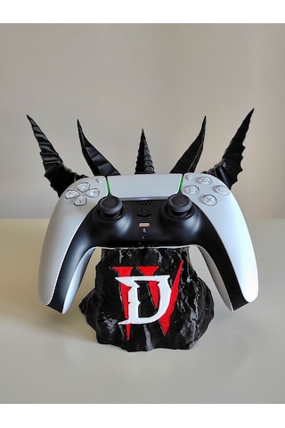 Diablo Dekoratif Kol Tutucu, Joystick Kumanda Standı, Xbox / Ps4 / Ps5 Uyumlu