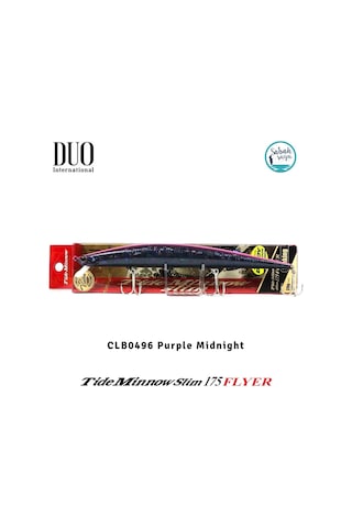 Duo Tide Minnow Slim 175 Flyer Clb0496 Purple Midnight