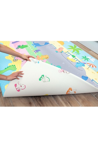 Oggia Dino Park Premium Oyun Matı / Halısı 140cm 195cm 15mm Mat031