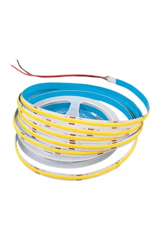 Forlife 320 Ledli 12 Volt İç Mekan Cob Şerit Led 5 Metre Günışığı