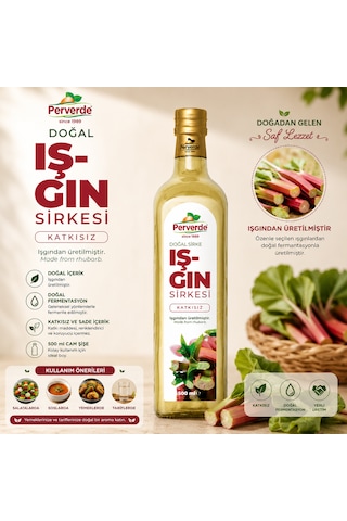 Doğal Sirke Seti 4 Lü Alıç, Elma, Enginar Ve Işgın Sirkesi 500 Ml X 4