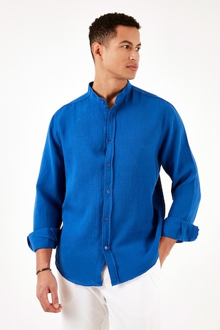 Buratti Pamuklu Regular Fit Hakim Yaka Erkek Gömlek Cf24S127702 Saks