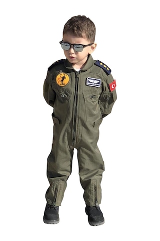 By Nova Airforcemarket Çocuk Pilot Tulumu