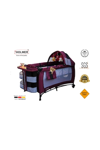 Holmer Kids Maxi Comfort Eurostyle Oyun Parkı Park Yatak 60 x 120 CM