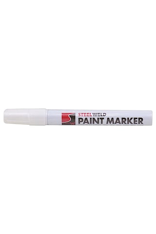 Steelweld Paint Marker Kalıcı İşaretleyici Beyaz