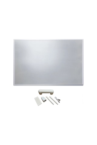 Manyetik Sihirli Yazı Tahtası Silinebilir Eğitim Çizim Yazı Panosu Type-c Şarjlı 106 Cm Beyaz