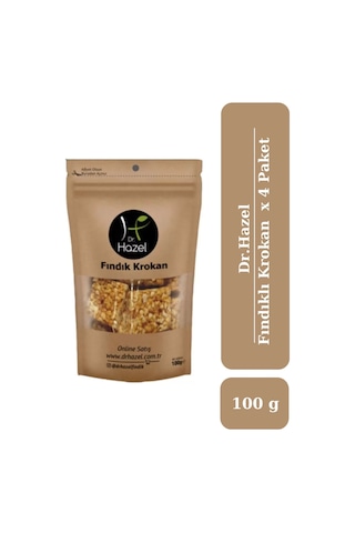 Drhazel Fındıklı Krokan 100 G X 4 Paket