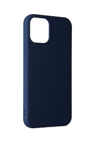Newface - 27 - İphone 11 Pro Max Kılıf Nano İçi Kadife Silikon - Ece-umay - - Lacivert
