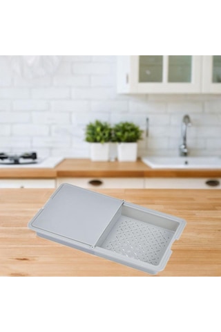 Suntek Magideal Kesme Doğrama Tahtası Yerden Tasarruf Edin Gri