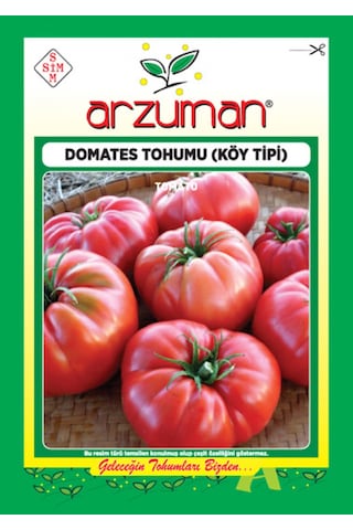Arzuman Köy Tipi Domates Tohumu 5 G