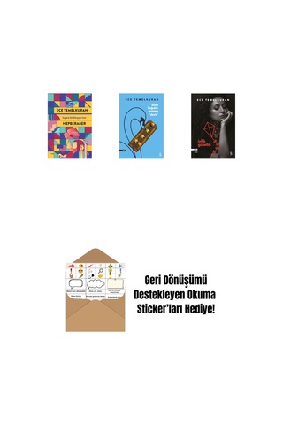 Hepberaber + Dilsiz Kuğular Zamanı Devir + İyilik Güzellik + Okuma Sticker'ları