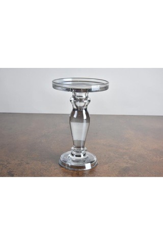 Stcv-196 Crystal Gray Cam Mumluk Büyük, 20x13cm Çok Renkli